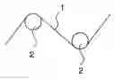 Fig. 01 - Method for manufacturing commingled yarn, commingled yarn, wind-up article, and, woven fabric