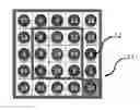 Fig. 01 - APPARATUS FOR PLAYING A GAME COMPRISING A SUBSTRATE DISPLAYING A MATRIX