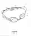 Fig. 07 - HEAD STRAP FOR SWIMMING GOGGLES