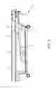 Fig. 09 - Foldable water tray for tile cutter