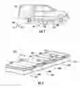 Fig. 02 - Vehicle battery system with a plurality of straps