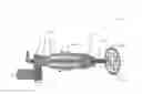 Fig. 01 - Enhanced steering system utilizing fixed dab for occupant protection in frontal impacts with laterial loading