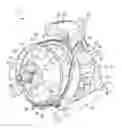 Fig. 01 - Motor dampener and drive train for plumbing tools