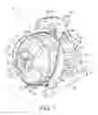 Fig. 02 - Motor dampener and drive train for plumbing tools