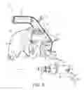Fig. 03 - Motor dampener and drive train for plumbing tools