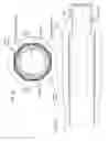 Fig. 02 - Glass jacketed LED lamp