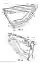 Fig. 07 - Vehicle lighting structure with first lamp assembly fixed to vehicle body and second lamp assembly fixed to trunk lid that align with one another with trunk lid closed
