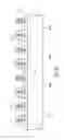 Fig. 43 - WAFER LEVEL PACKAGING OF MULTIPLE LIGHT EMITTING DIODES (LEDS) ON A SINGLE CARRIER DIE