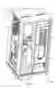 Fig. 03 - PDU with front side access to transformer compartment