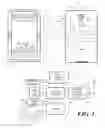 Fig. 02 - Electronic device with flexible display and hinged housing, and corresponding systems and methods