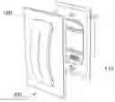 Fig. 01 - Modular wall-mounted electrical control device
