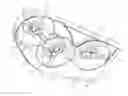 Fig. 01 - Mulching insert and system for mounting a mulching insert to a lawn mower