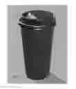 Fig. 08 - Beverage cup lid for suspending a can in the cup interior