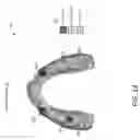 Fig. 14 - System for measuring teeth movement and contact pressure