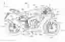 Fig. 01 - Front structure of saddle ride type vehicle