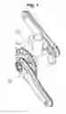 Fig. 02 - Bicycle crank with spindle attachment structure