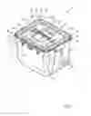 Fig. 02 - Stackable lid of a container