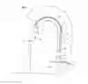 Fig. 02 - Water outlet fitting with flexible outlet guide