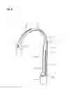 Fig. 07 - Water outlet fitting with flexible outlet guide