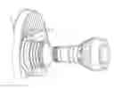 Fig. 01 - Off-axis electric actuation for variable vanes