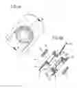 Fig. 07 - Closure device for securing an electronic device on a holding device
