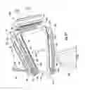 Fig. 20 - Micro-channel cooling of integrated combustor nozzle of a segmented annular combustion system