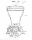 Fig. 14 - Top-fill hummingbird feeder with float valve base closure mechanism