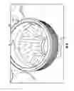 Fig. 07 - PERFORATED PLATE FOR MEAT GRINDING RECLAMATION SYSTEM