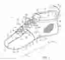 Fig. 02 - Article of footwear with upper having member with support arm