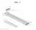 Fig. 02 - End cap for showcase roller shelf