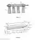 Fig. 13 - Replaceable scrubbing device attachable to a mop holder