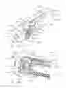 Fig. 36 - Closure system arrangements for surgical cutting and stapling devices with separate and distinct firing shafts