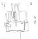 Fig. 19 - Surgical stapling system comprising a grooved forming pocket