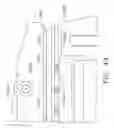Fig. 53 - Surgical stapling system comprising a grooved forming pocket