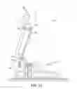 Fig. 11 - Exercise device with elliptical stepping motion