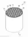 Fig. 01 - Exhaust filter with active plugs