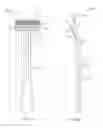 Fig. 02 - RAZOR WITH HANDLE HAVING ARTICULABLE JOINT