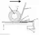 Fig. 01 - METHOD FOR INCREASING THE ADHESION BETWEEN THE FIRST SURFACE OF A FIRST WEB-SHAPED MATERIAL AND A FIRST SURFACE OF A SECOND WEB-SHAPED MATERIAL