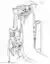Fig. 17 - Rail car lifting device