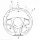 Fig. 01 - Preimpregnated carbon fiber steering wheel