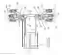 Fig. 03 - Adjustable bolster swing legs for slipform paving machines