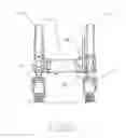 Fig. 10 - Adjustable bolster swing legs for slipform paving machines