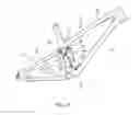 Fig. 35 - Bicycle Frame Rear suspension with Flexing Frame Segment