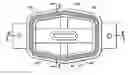 Fig. 01 - Double slip seal profile for plug valves