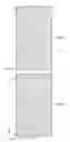 Fig. 07 - Free Standing Seamless Led Corner Display Facade