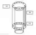 Fig. 01 - Heater elements with enhanced cooling