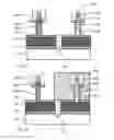 Fig. 12 - Co-fabrication of vertical diodes and fin field effect transistors on the same substrate