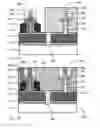 Fig. 14 - Co-fabrication of vertical diodes and fin field effect transistors on the same substrate
