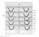Fig. 01 - Graded buffer layers with lattice matched epitaxial oxide interlayers
