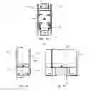 Fig. 22 - Distribution block and din rail release mechanism